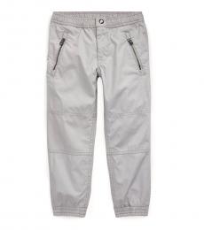 Ralph Lauren Little Boys Light Smoke Poplin Jogger Pants