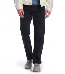 7 For All Mankind Navy Blue Standard Straight Jeans