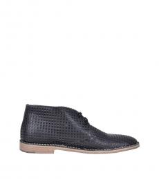 Dolce & Gabbana Brown Violet Runway Net Boots