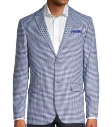 Ben Sherman Light Blue Standard-Fit Mini Coat