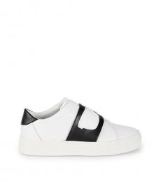 White Black Cadi Slip On Sneakers