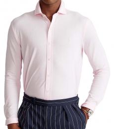 Ralph Lauren Light Pink Knit Oxford Shirt
