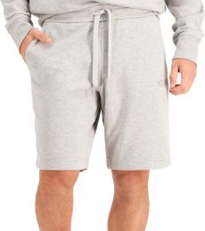 Michael Kors Light Grey Essential Fleece Shorts