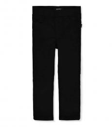 DKNY Little Girls Girls' Pull-On Black Jeans