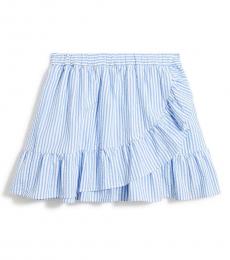 J.Crew Little Girls Blue Seersucker Skirts