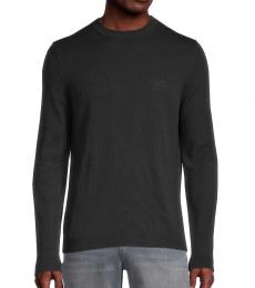 Black Ranco Recycled Wool Pullover