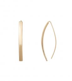 Ralph Lauren Golden Threader Earrings