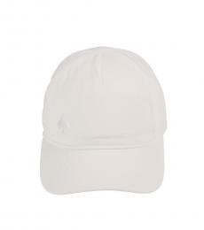 Kate Spade White Logo Baseball Cap