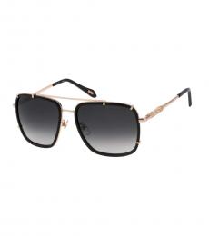 Just Cavalli Black Square Sunglasses