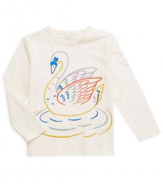 Stella McCartney Baby Boys Mangolia Georgie Swan T-Shirt