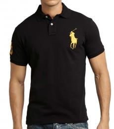 Ralph Lauren Black Gold Big Pony Custom Fit Polo