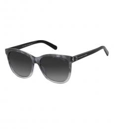 Grey Shaded Logo Sunglasses