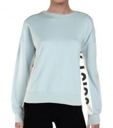 Juicy Couture Morning Mist Logo Side-Panel Sweatshirt