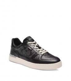 Coach Black Clip Court Sneakers