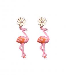 Light Pink Delicate Flamingo Earrings