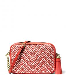 Michael Kors Terra Cotta Ginny Small Crossbody