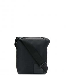 Calvin Klein Black Split Logo Small Crossbody