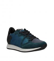 Green Turquoise Sporty Sneakers