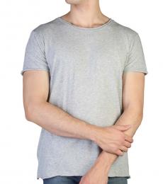 Calvin Klein Light Grey Solid Logo T-Shirt