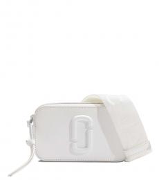 Marc Jacobs White Snapshot DTM Small Crossbody