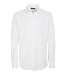 Dolce & Gabbana White Solid Logo Shirt