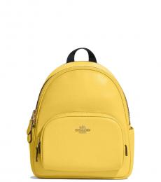 Coach Yellow Court Mini Backpack