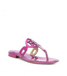 Ralph Lauren French Orchid Audrie Patent Leather Flats