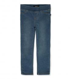 DKNY Little Girls Girls' Pull-On Blue Moon Jeans