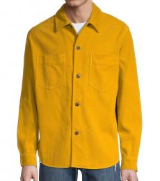 Rag And Bone Yellow Heath Corduroy Shirt