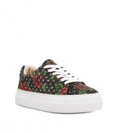 Betsey Johnson Multi Color Rhinestone Sneakers