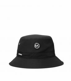 Michael Kors Black Logo Woven Bucket Hat