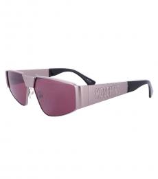 Light Purple Logo Sunglasses