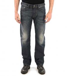 Diesel Grey Straight Fit Larkee Jeans