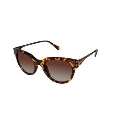 Balmain Dark Brown Cat Eye Sunglasses