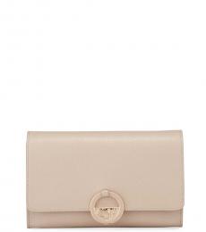 Versace Collection Sand Logo Small Crossbody