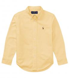 Ralph Lauren Little Boys Yellow Oxford Shirt