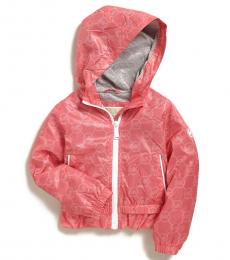 Michael Kors Little Girls Camelia Rose Ruffle Hem Jacket