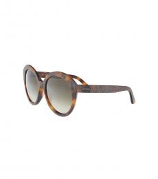 Etro Havana Round Sunglasses