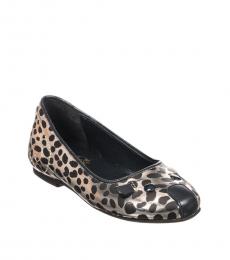 Little Marc Jacobs Little Girls Leopard Print Ballerinas