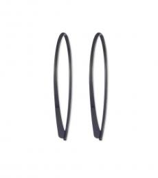 Ralph Lauren Hematite Threader Earrings