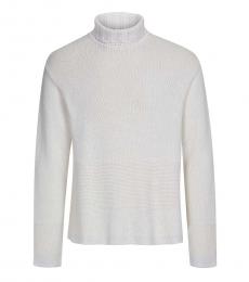 Dolce & Gabbana White Regular Fit Sweater