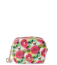 Juicy Couture White Camera Small Crossbody Bag
