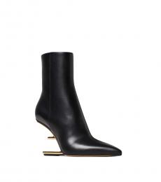 Fendi Black Leather Boots