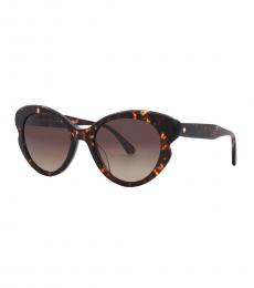 Kate Spade Dark Brown Cat Eye Sunglasses