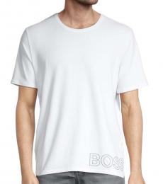 Hugo Boss White Identity Logo T-Shirt