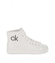 Calvin Klein Grey Gigi High-Top Sneakers