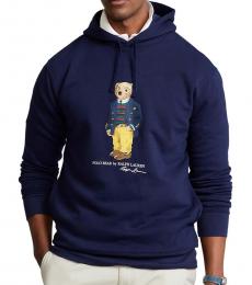 Ralph Lauren Navy Blue Polo Bear Hoodie