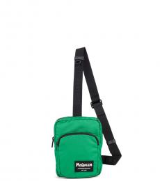 Green Logo Mini Backpack