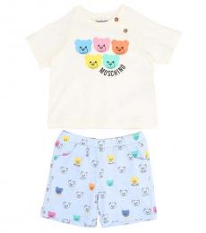 Moschino 2 Piece T-Shirt/Shorts Set (Baby Boys)