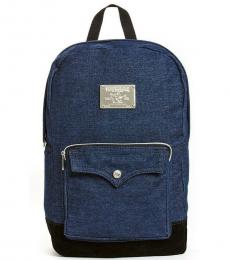 True Religion Denim Front Pocket Large Backpack